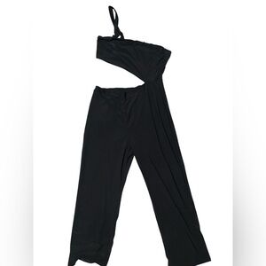 Elegant Black Cut out Jumpsuit